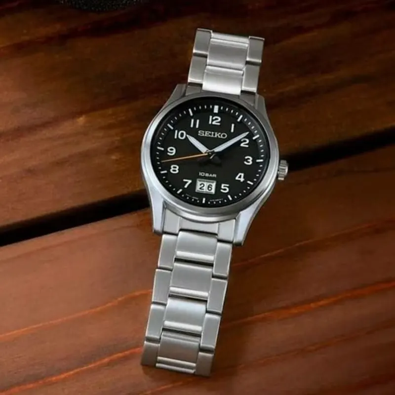 Seiko Essentials Classic Date Display Men's Watch- SUR569P1